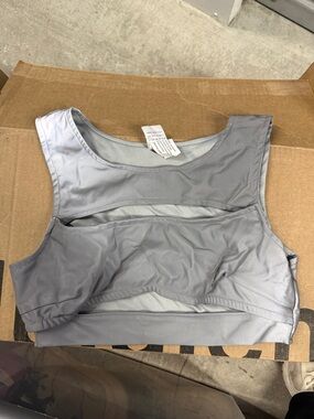 iHeartRaves Reflective cut out top